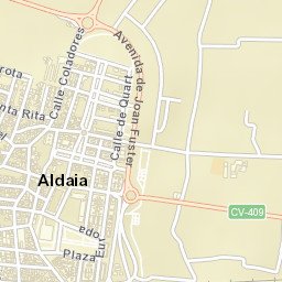 Aldaia Street Map