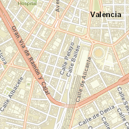 Valencia Street Map