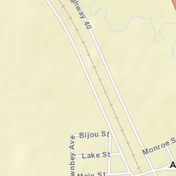 Agate Colorado Street Map