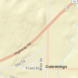 13888-13918 Front Street Cummings KS Street Map