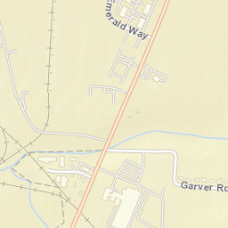 Oakland Ohio Street Map