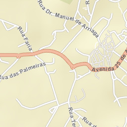 Alcanena Street Map