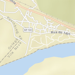 Vila Nova da Barquinha Street Map