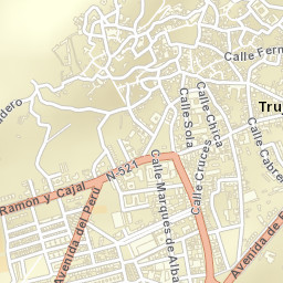 Trujillo Street Map