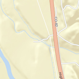 Cattle Creek Colorado Street Map