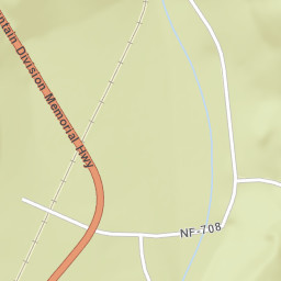 Pando Colorado Street Map