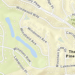 The Pinery Street Map