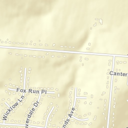 Brittany Heights Ohio Street Map