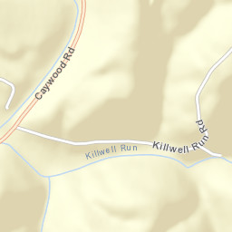 Caywood Ohio Street Map