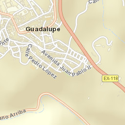 Guadalupe Street Map