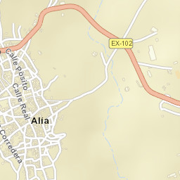 Alía Street Map