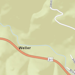 Weller Colorado Street Map