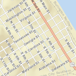 700-708 S Carolina St Louisiana MO Street Map