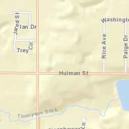 1936 Jared St Terre Haute IN 47803 Street Map