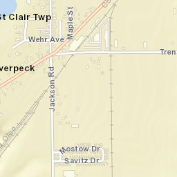 Overpeck Ohio Street Map