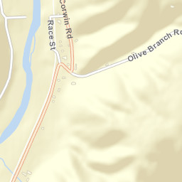 Oregonia Ohio Street Map