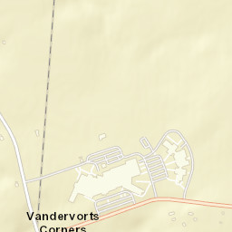 Vandervorts Corners Ohio Street Map