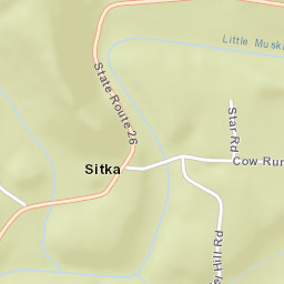 Sitka Ohio Street Map