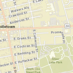 Middletown Delaware Street Map