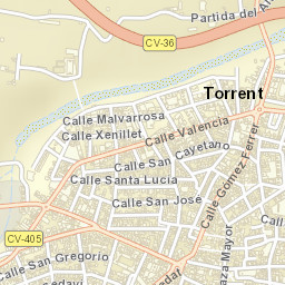 Torrent Street Map