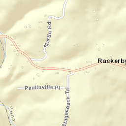 Rackerby California Street Map
