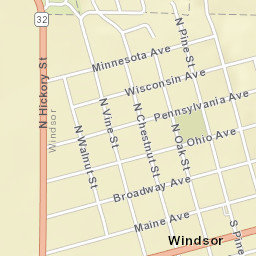 418-420 North Maple Street, Windsor, IL Street Map