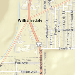 Williamsdale Ohio Street Map