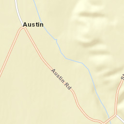 Austin Ohio Street Map