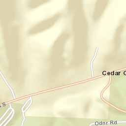 Cedar Grove Ohio Street Map
