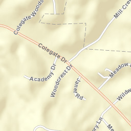 North Hills Ohio Street Map