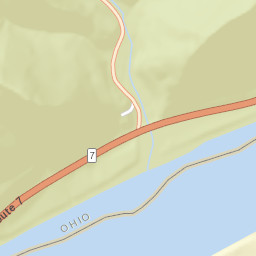 Wade Ohio Street Map