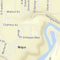 Noyo California Street Map
