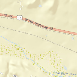 4882-4998 Santa Fe Drive, Sedalia, CO  Street Map