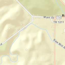 Reily Ohio Street Map