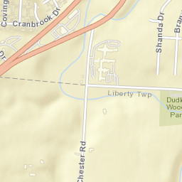 5414-5754 Hankins Road Liberty Township OH Street Map