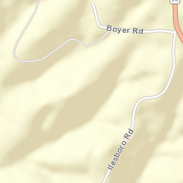 Ilesboro Ohio Street Map