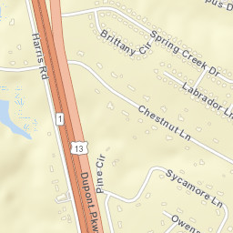 Sycamore Farms Delaware Street Map