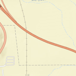 Simerson California Street Map