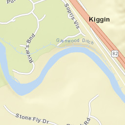 Kiggin Colorado Street Map