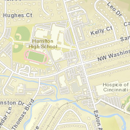 Carmen Place Ohio Street Map