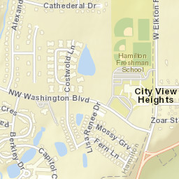 City View Heights Ohio Street Map