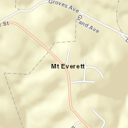 Mount Everett Ohio Street Map