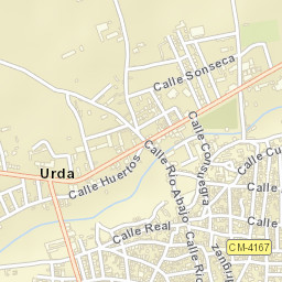 Urda Street Map