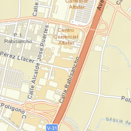 Alfafar Street Map