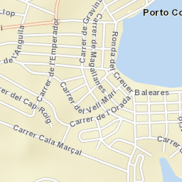 Portocolom Street Map