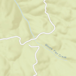 Moores Flat California Street Map