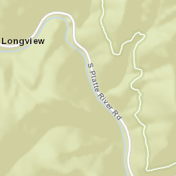 Longview Colorado Street Map