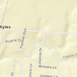 Kyles Ohio Street Map