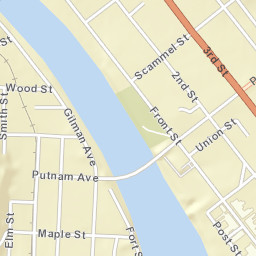 Marietta Ohio Street Map