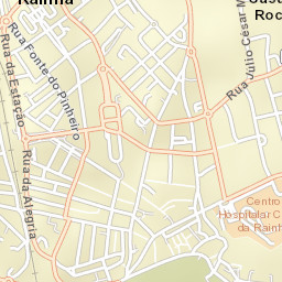 Caldas da Rainha Street Map